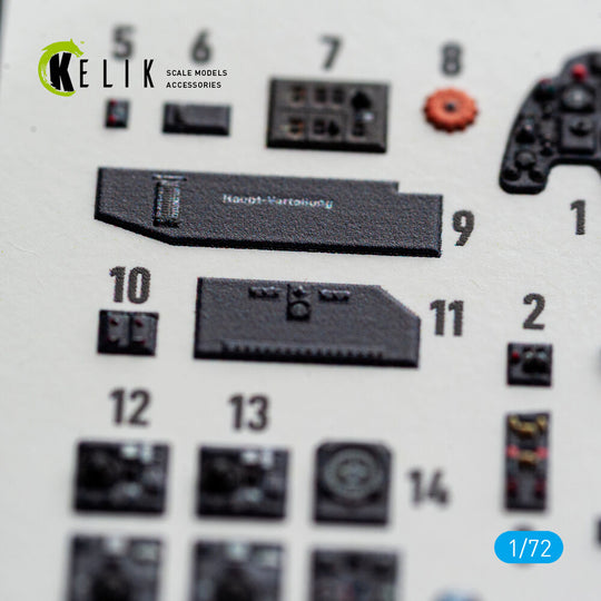 Bf-110G-4- interior 3D decals for Eduard