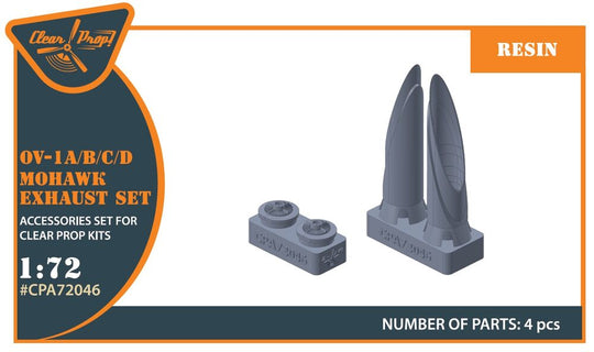 OV-1 A/B/C/D Mohawk exhaust set for CP kit
