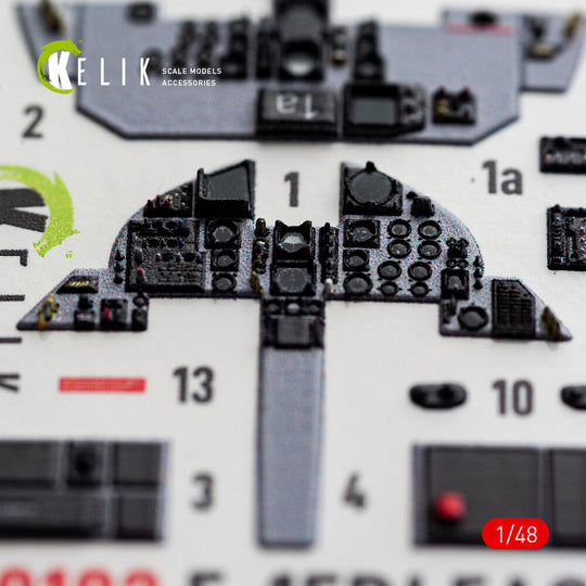 F-15DJ Eagle - interior 3D decals for Hasegawa