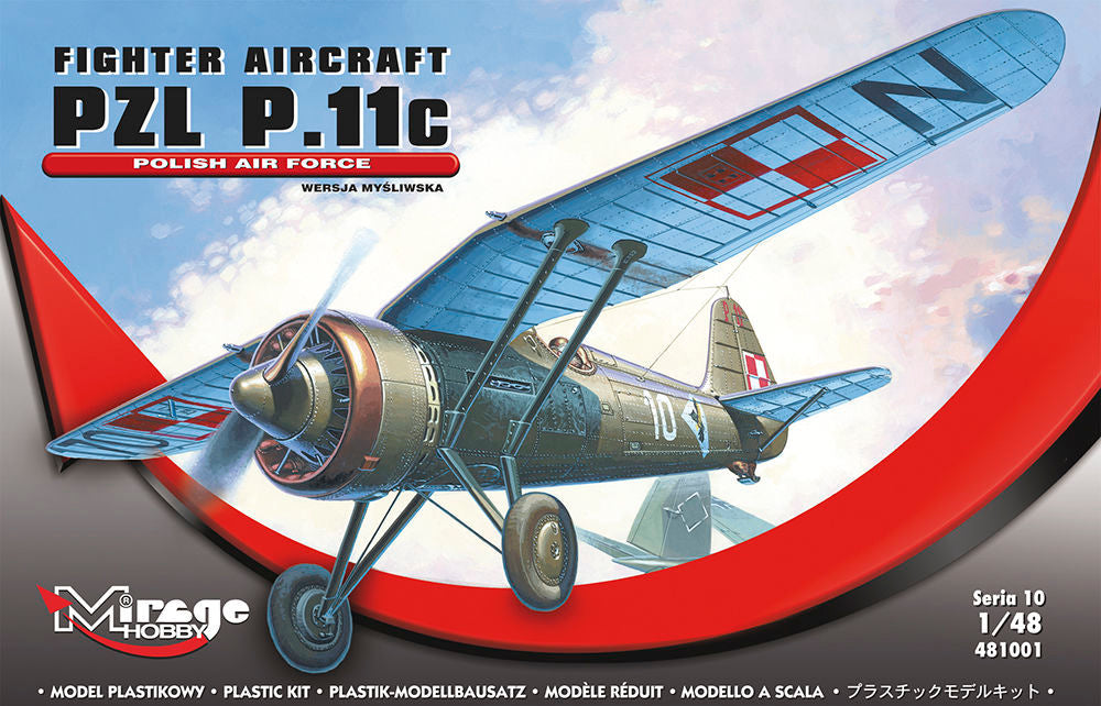 PZL P-11 C Polnische Luftwaffe mit Resin- und Fotoätzteilen