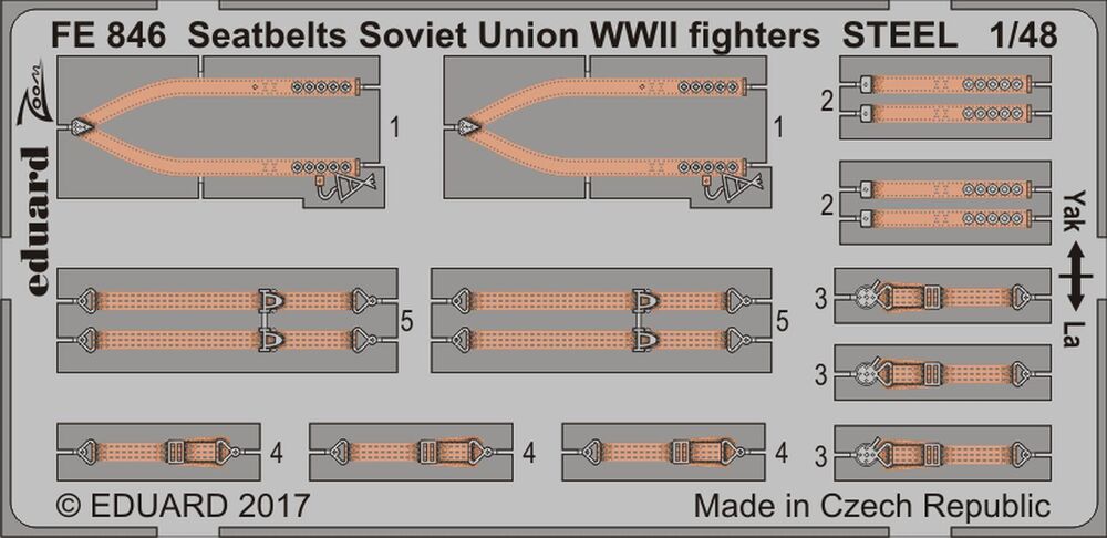 Seatbelts Soviet Union WW2 fighters STEE