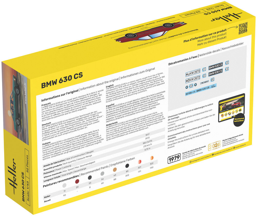 STARTER KIT BMW 630 CS