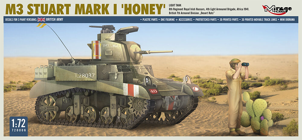 M3 STUART Mk I ´HONEY´ light tank