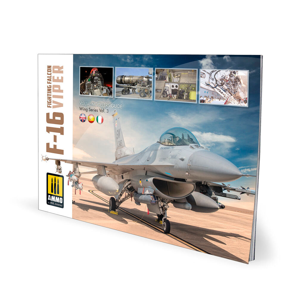 F-16 Fighting Falcon / VIPER - VISUAL MODELERS GUIDE (English, Castellano, Italiano)
