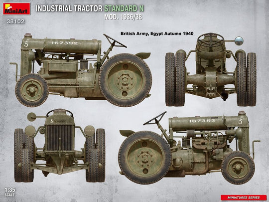Industrial Tractor Standard N Mod. 1936/38