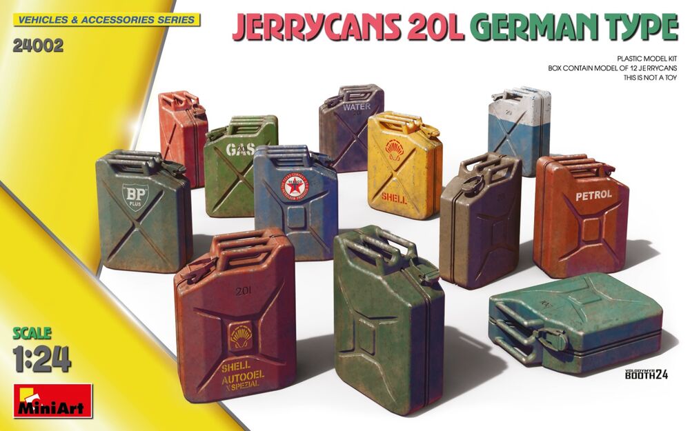 Jerrycans 20L German Type