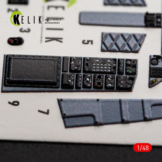 F-15C (Early) - interior 3D decals for Hasegawa