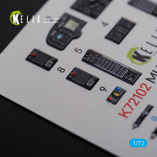 MH-47E interior 3D decals for Italeri kit