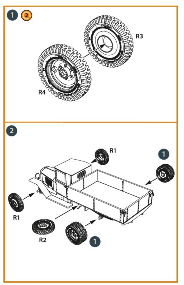 ZiS-5V wheel set