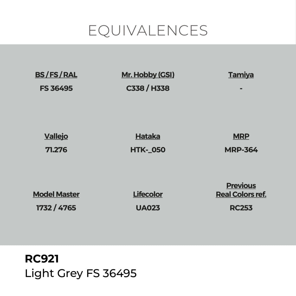 Real Colors: Light Grey FS 36495 17 ml.