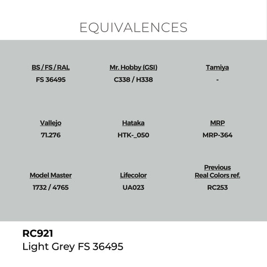 Real Colors: Light Grey FS 36495 17 ml.