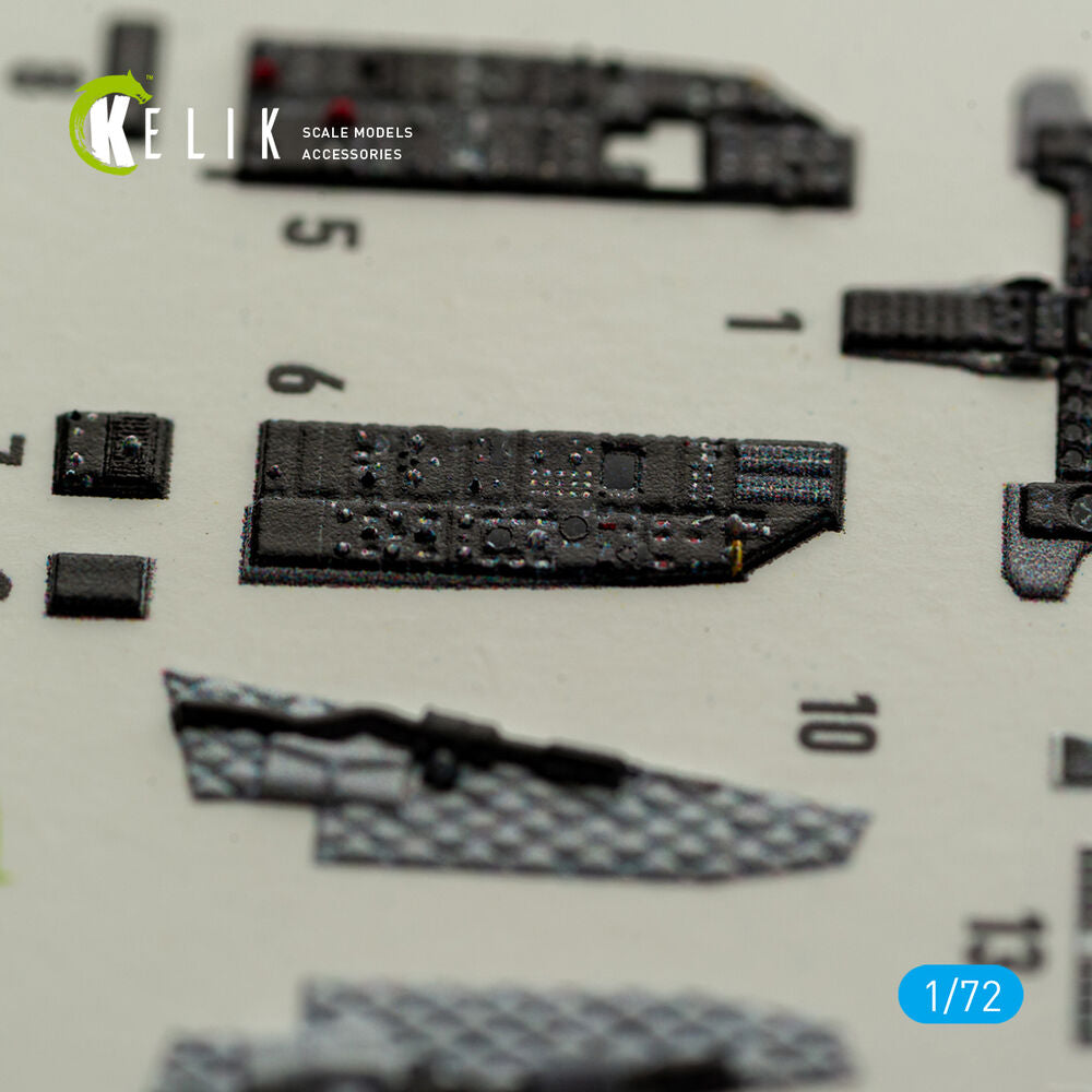 A-10A Thunderbolt -  interior 3D decals for Great Wall Hobby