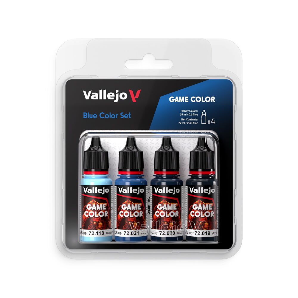 Game Color: Blue Color Set 18 ml