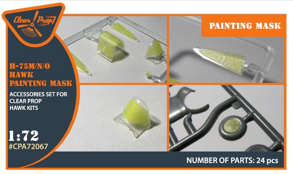 Hawk H-75 M/N/O painting mask for CP kits CP72021/CP72022/CP72029