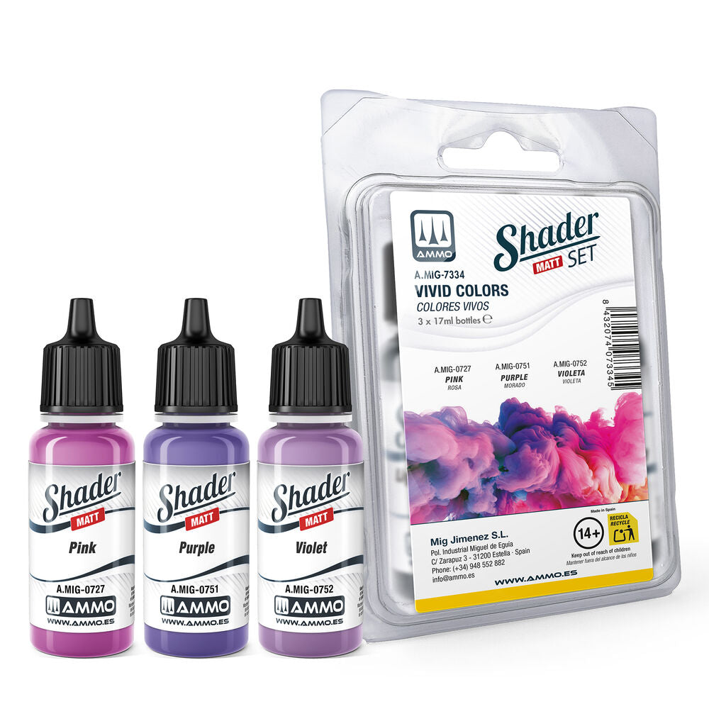 Matt SHADER Set Vivid Colors