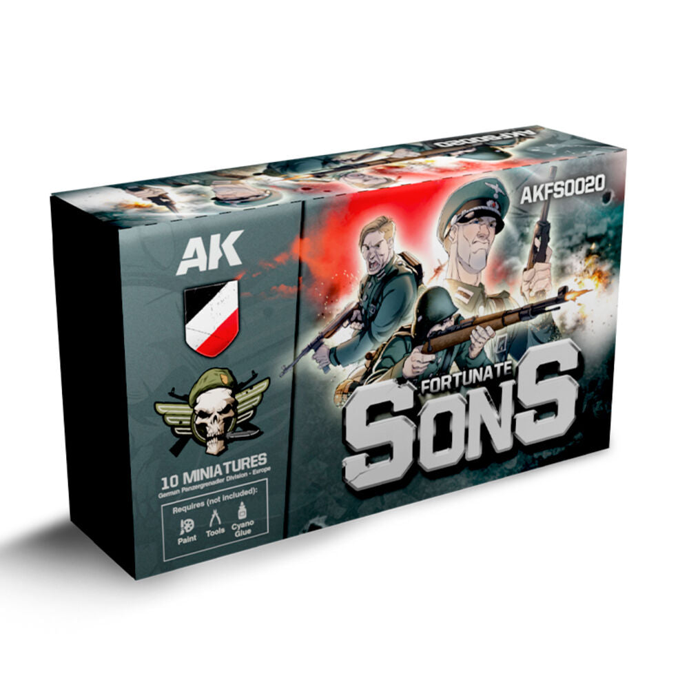FORTUNATE SONS Panzergrenadier Division (10 Miniatures)