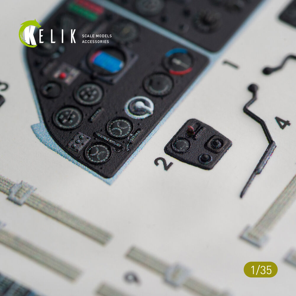 Mi-4 interior 3D decals for Trumpeter kit