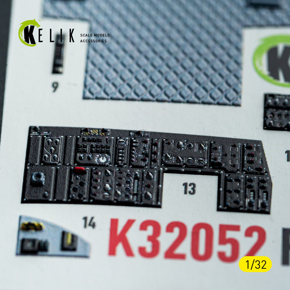 F-15C MSIP II- interior 3D decals for Tamiya kit