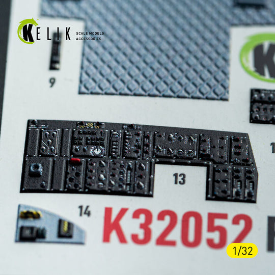F-15C MSIP II- interior 3D decals for Tamiya kit