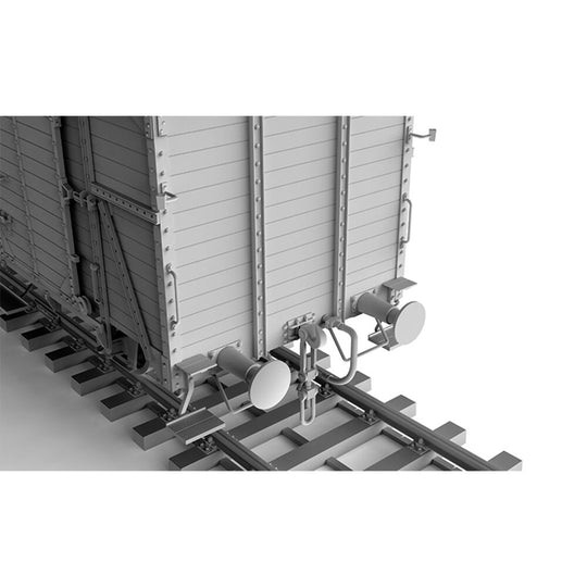 GERMAN RAILWAY COVERED G10 WAGON GEDECKTER GÜTERWAGEN G10 1/35