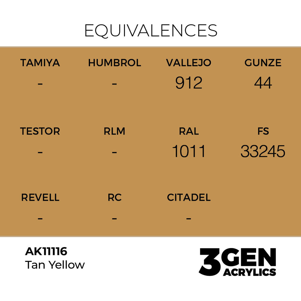 Tan Yellow 17ml