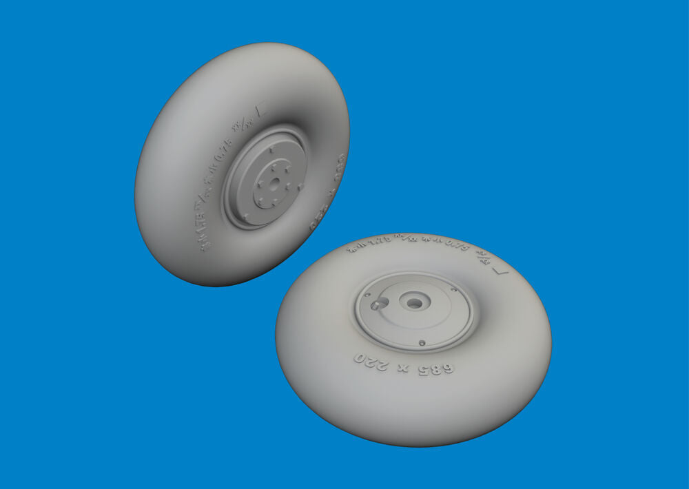 Ki-115 wheels for Eduard