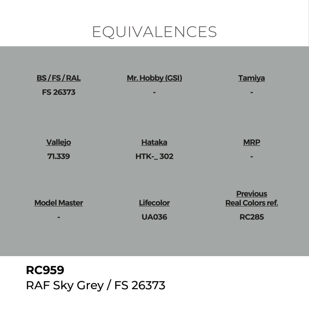 Real Colors: RAF Sky Grey 17 ml.