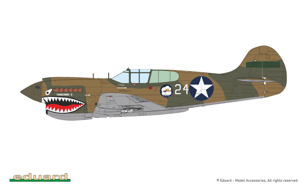 P-40K short tail