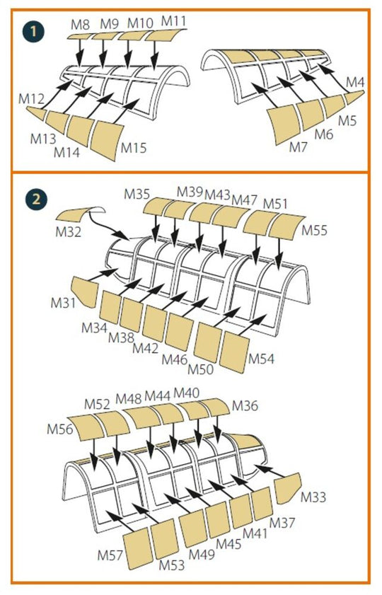 D3A2 VAL (close canopy) painting mask for Wingsy Kits