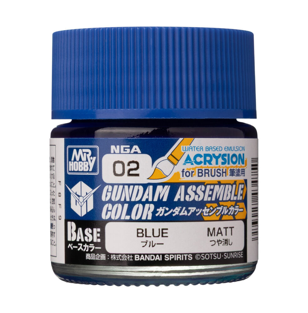 Acrysion GUNDAM ASSEMBLE COLOR (Base Color) (10 ml) Blue