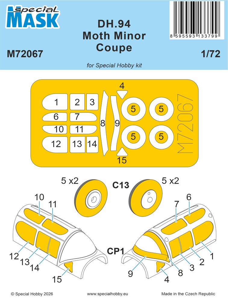 DH.94 Moth Minor Coupé MASK