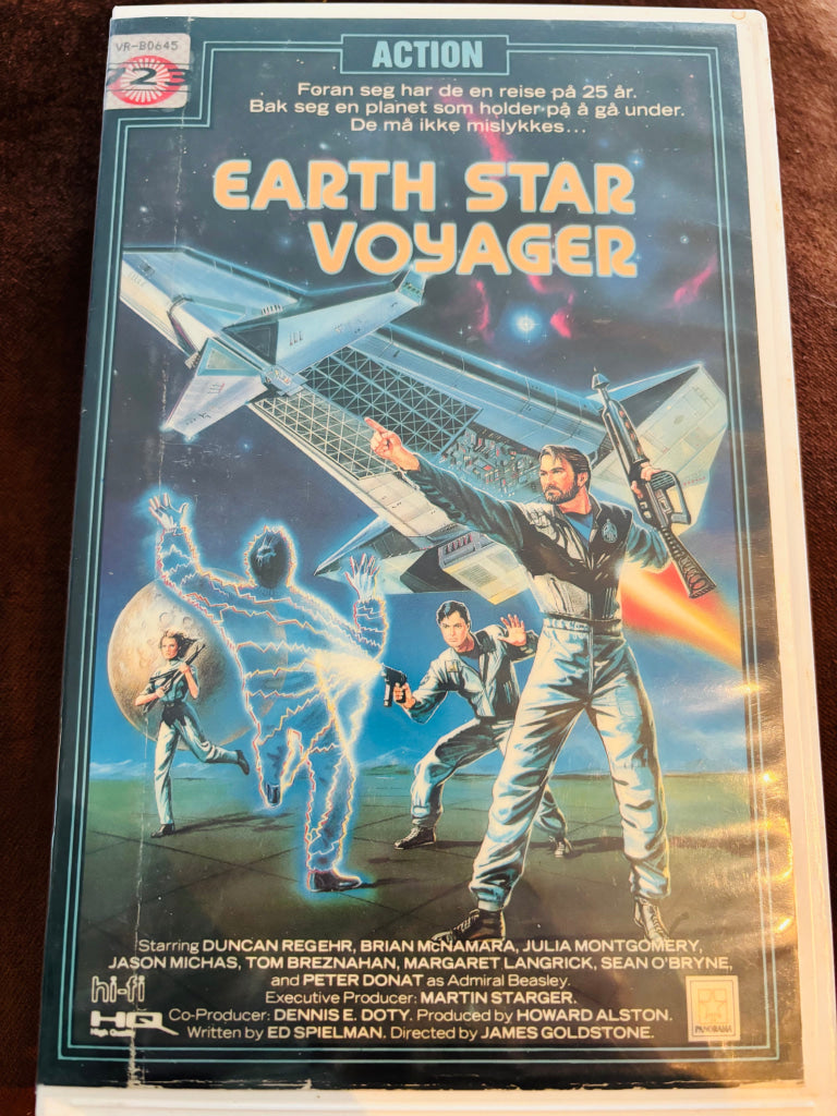 Earth Star Voyager. VHS Big Box.