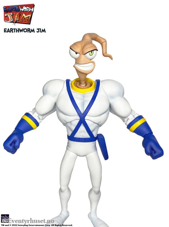 Earthworm Jim Accessory Pack Wave 1: Worm Body & Jim Heads Toys