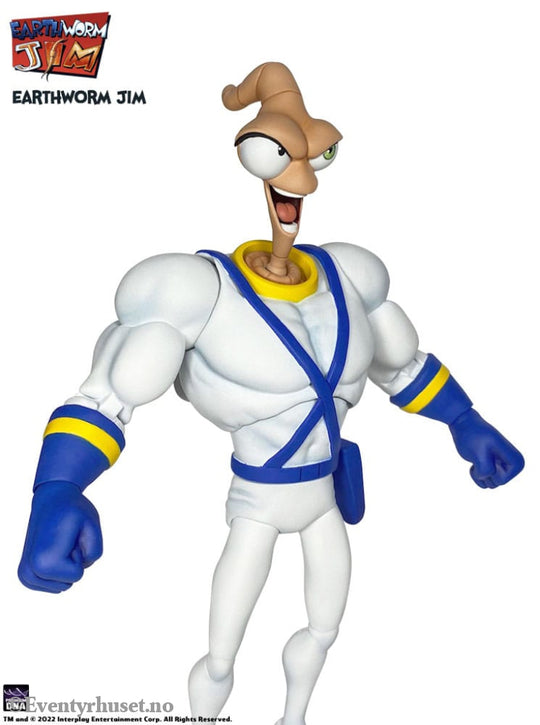 Earthworm Jim Accessory Pack Wave 1: Worm Body & Jim Heads Toys