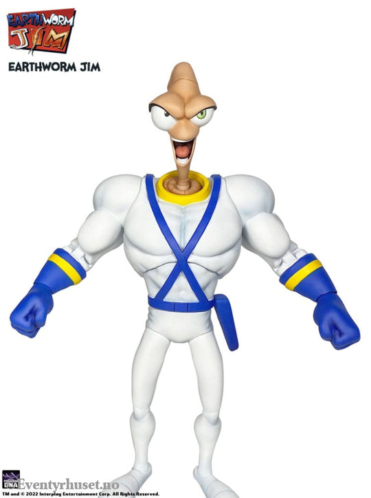 Earthworm Jim Accessory Pack Wave 1: Worm Body & Jim Heads Toys
