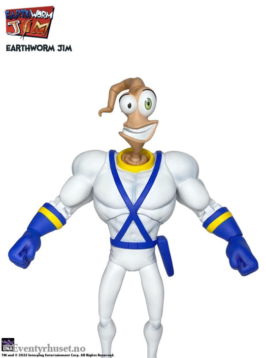 Earthworm Jim Accessory Pack Wave 1: Worm Body & Jim Heads Toys