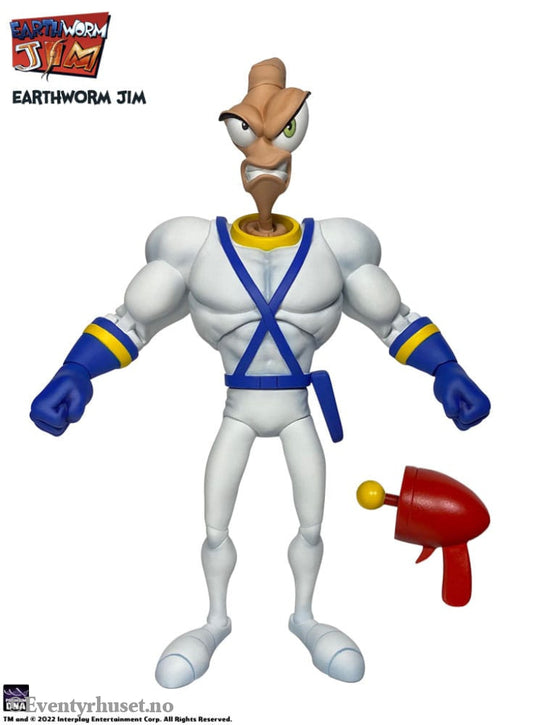 Earthworm Jim Accessory Pack Wave 1: Worm Body & Jim Heads Toys