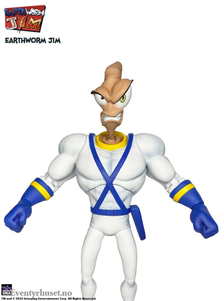 Earthworm Jim Accessory Pack Wave 1: Worm Body & Jim Heads Toys