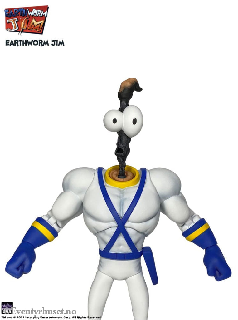 Earthworm Jim Accessory Pack Wave 1: Worm Body & Jim Heads Toys