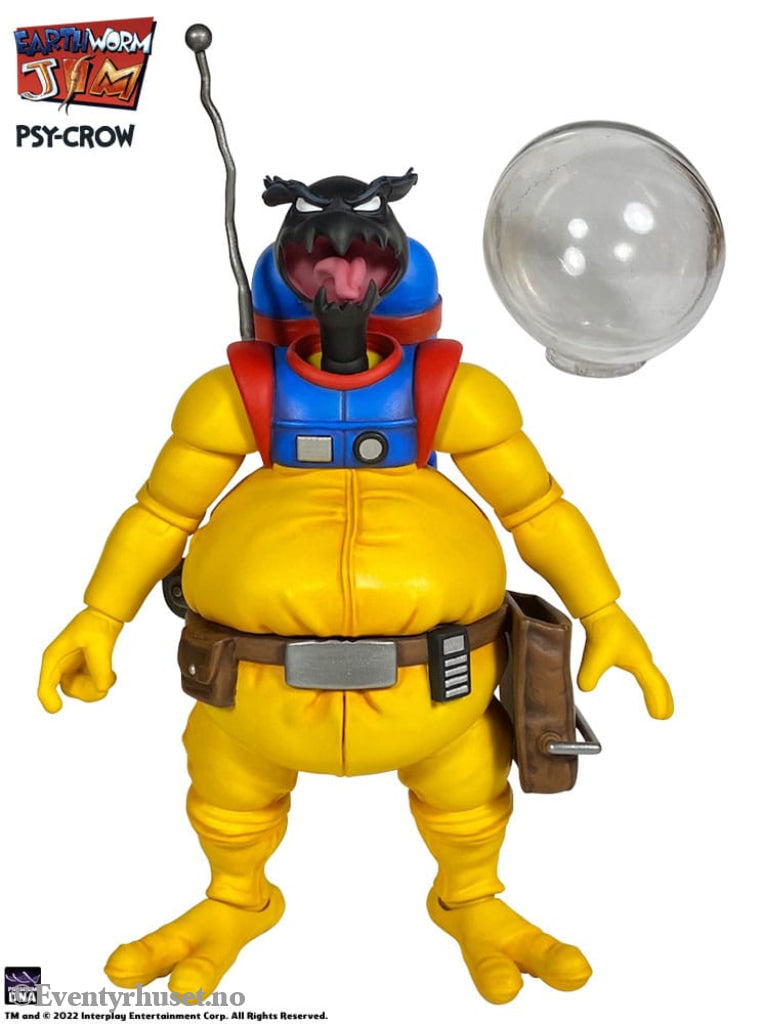 Earthworm Jim Action Figure Wave 1: Psy-Crow 15 cm Toys
