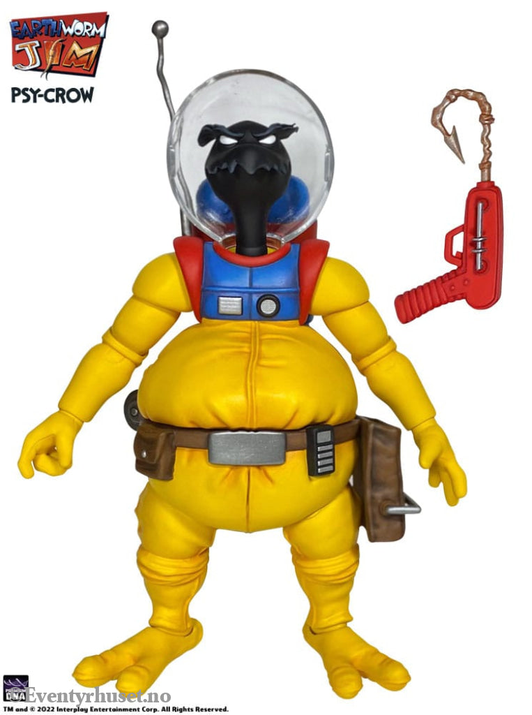 Earthworm Jim Action Figure Wave 1: Psy-Crow 15 cm Toys