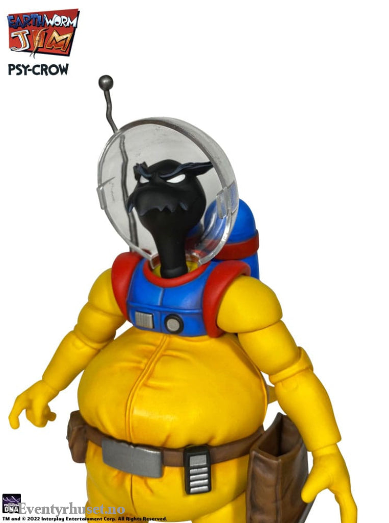 Earthworm Jim Action Figure Wave 1: Psy-Crow 15 cm Toys