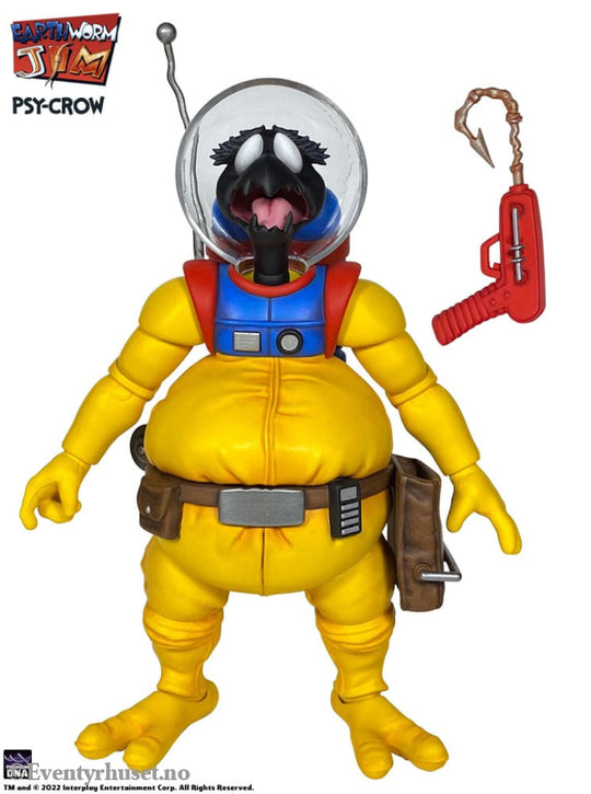 Earthworm Jim Action Figure Wave 1: Psy-Crow 15 cm Toys