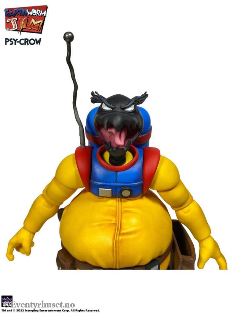 Earthworm Jim Action Figure Wave 1: Psy-Crow 15 cm Toys
