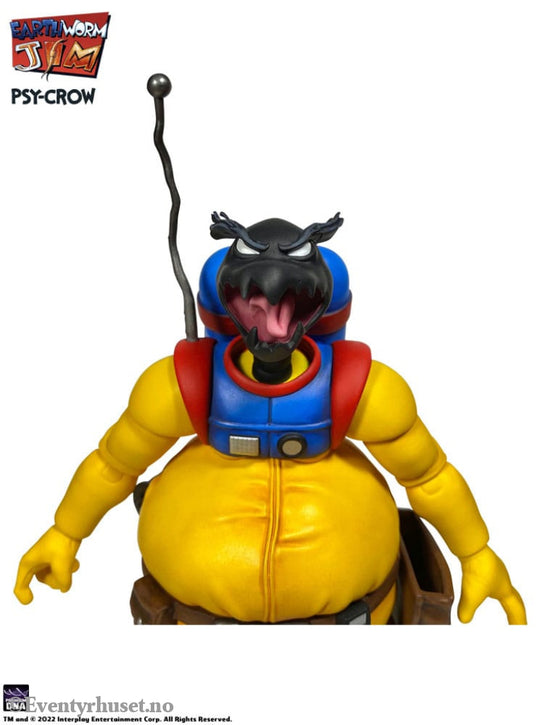 Earthworm Jim Action Figure Wave 1: Psy-Crow 15 cm Toys