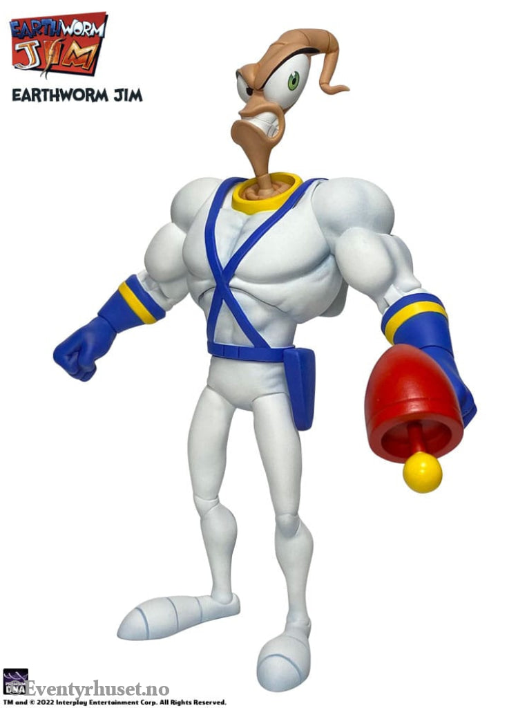 Earthworm Jim Action Figure Wave 1: Earthworm Jim & Snot 15 cm Toys