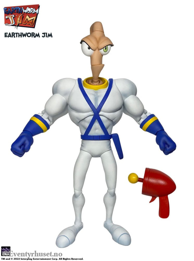 Earthworm Jim Action Figure Wave 1: Earthworm Jim & Snot 15 cm Toys