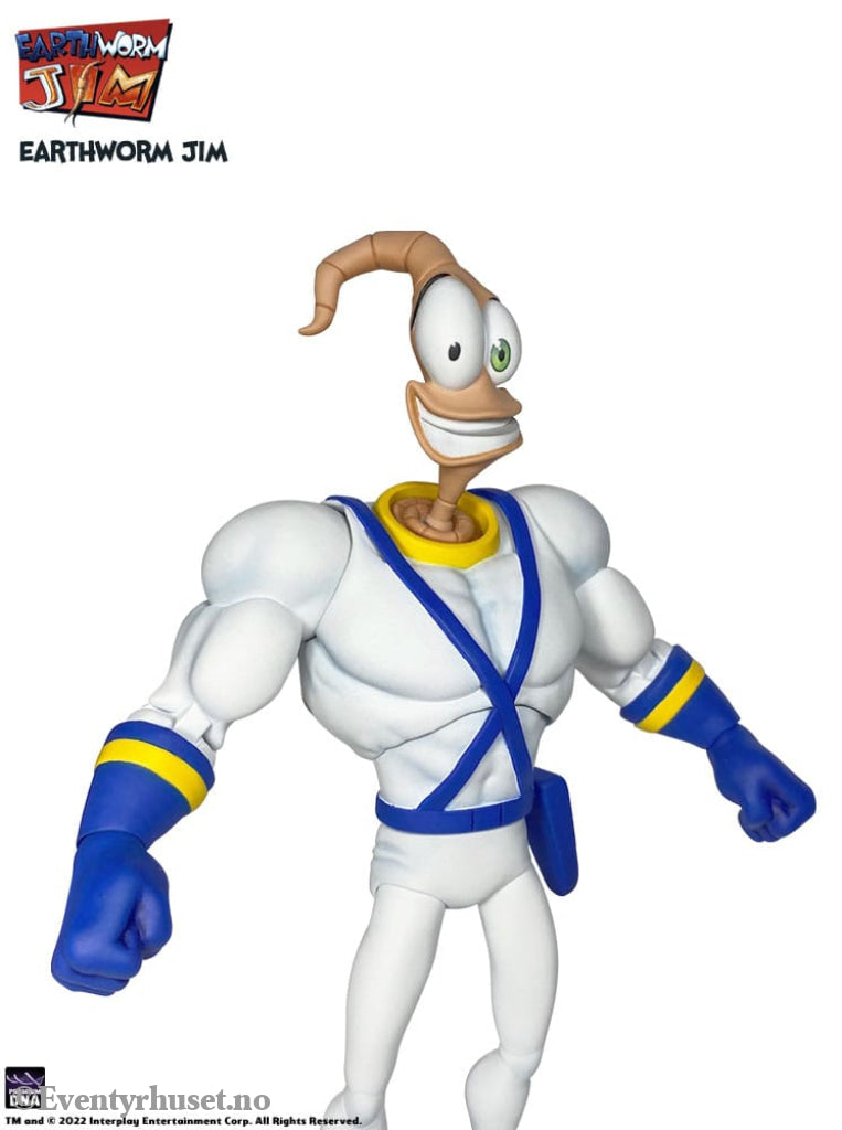 Earthworm Jim Action Figure Wave 1: Earthworm Jim & Snot 15 cm Toys