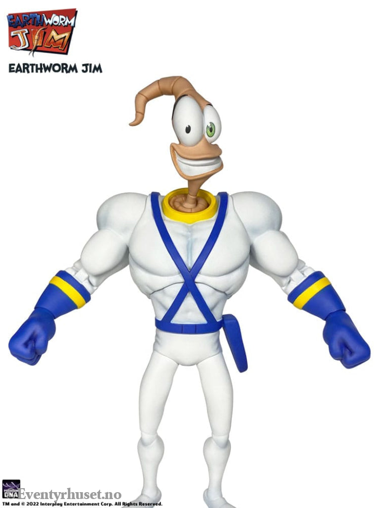 Earthworm Jim Action Figure Wave 1: Earthworm Jim & Snot 15 cm Toys
