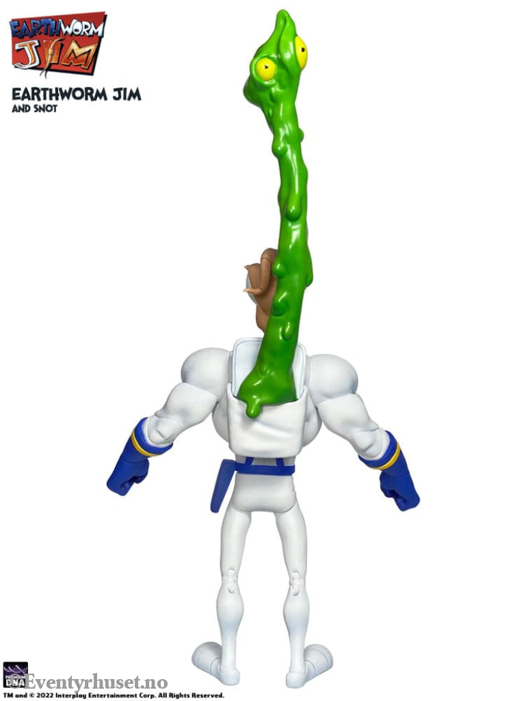 Earthworm Jim Action Figure Wave 1: Earthworm Jim & Snot 15 cm Toys